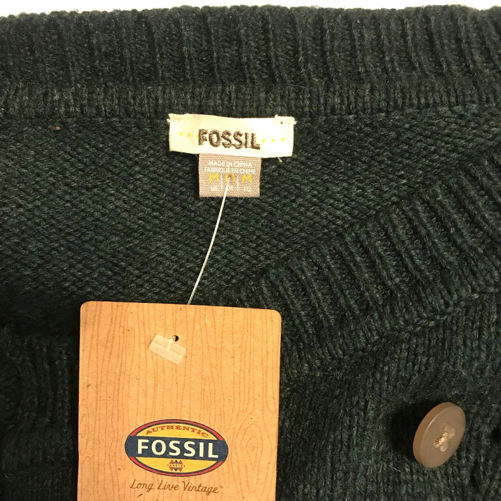 New Fossil Wool Cardigan - Picture 4 of 8